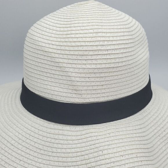 K Accessories White Ivory Floppy Hat - Picture 12 of 15